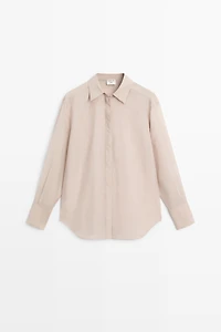 Semi-sheer flowing shirt - STUDIO