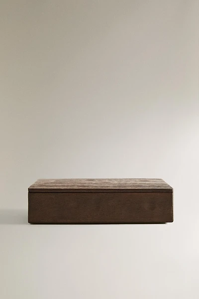 LARGE LID WOODEN BOX