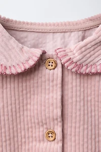 THICK CORDUROY DRESS