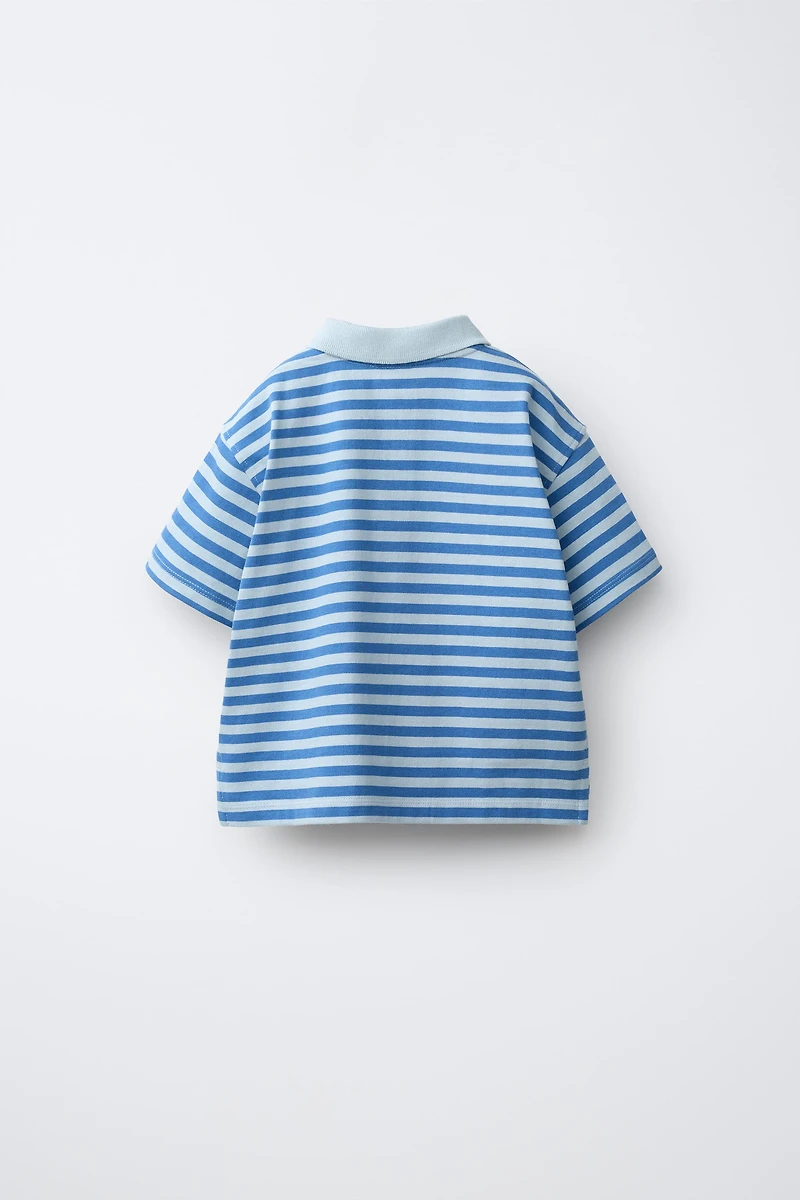 STRIPED POLO SHIRT