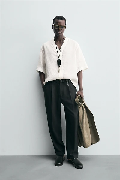 100% LINEN SHIRT