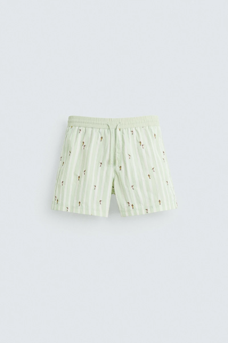 MAILLOT DE BAIN MOYEN BRODÉ