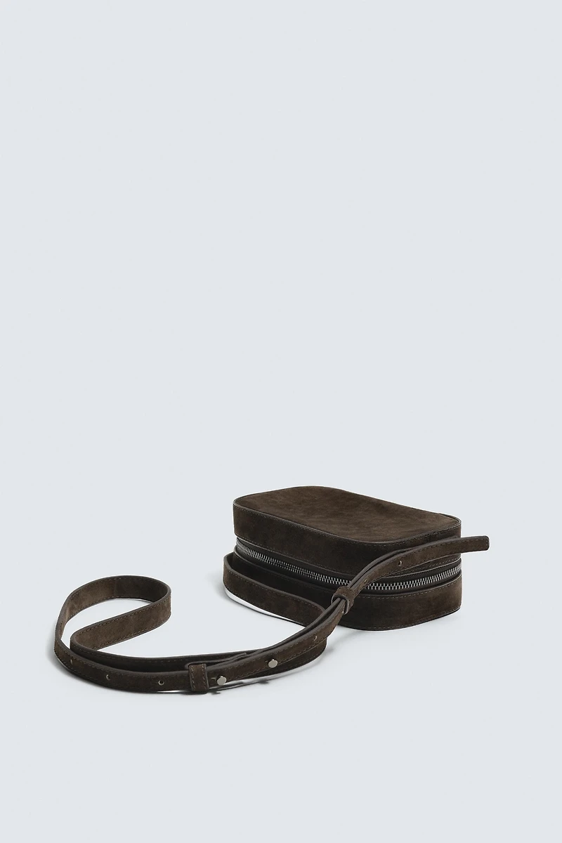 LEATHER CROSSBODY BAG