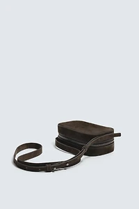 LEATHER CROSSBODY BAG