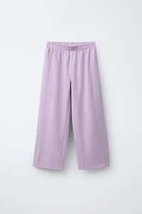 WIDE LEG PANTS WITH MODAL