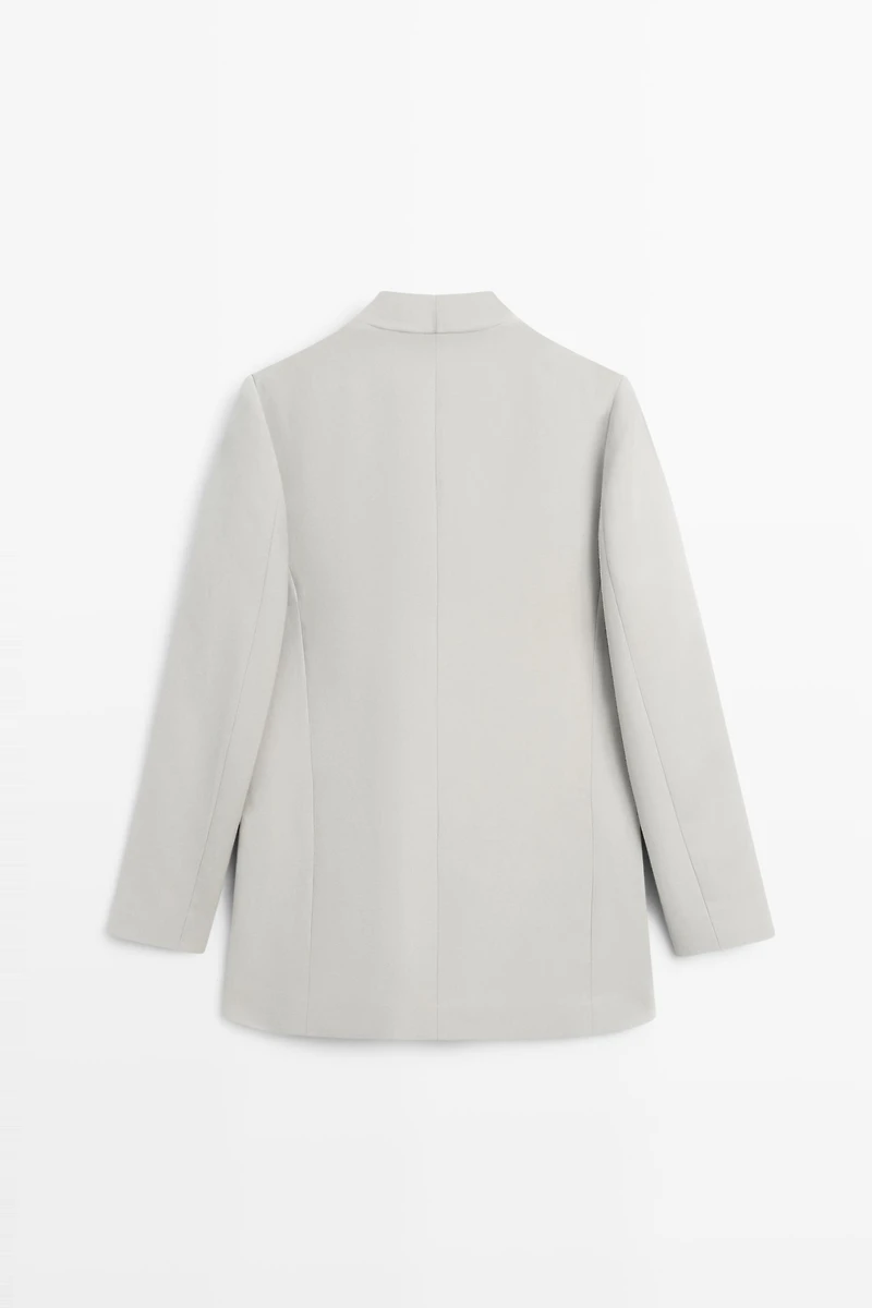 Suit blazer with button detail - STUDIO