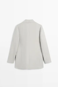 Suit blazer with button detail - STUDIO
