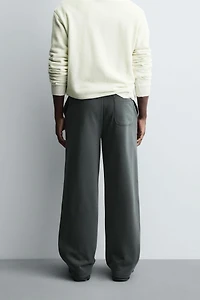 BASIC WIDE FIT JOGGER PANTS