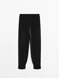 Pantalon bouffant en velours - STUDIO