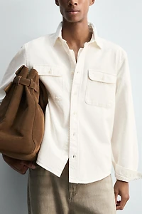 DENIM OVERSHIRT