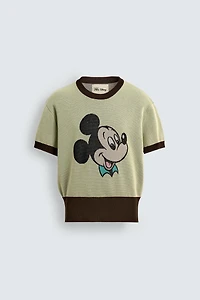 MICKEY MOUSE KNIT T-SHIRT HARRY LAMBERT FOR ZARA X DISNEY