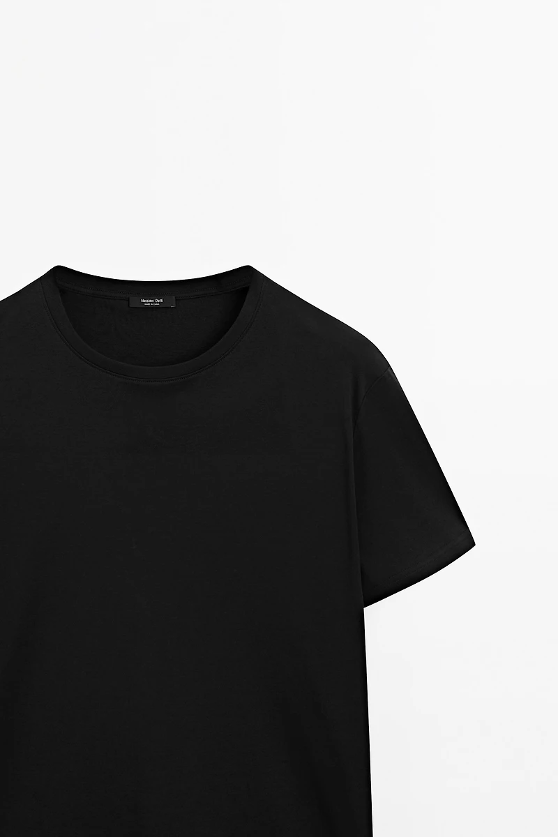 100% mercerised cotton T-shirt