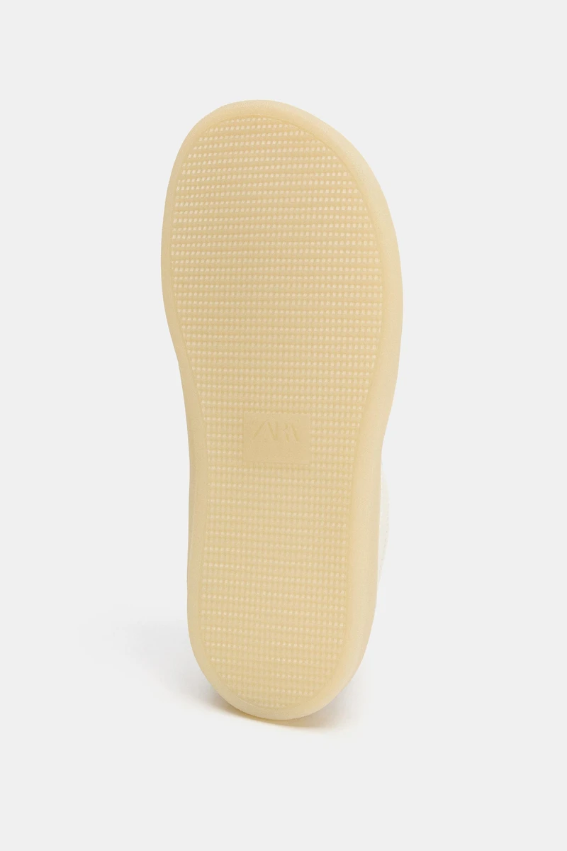 COMBINATION LEATHER BAREFOOT SNEAKERS