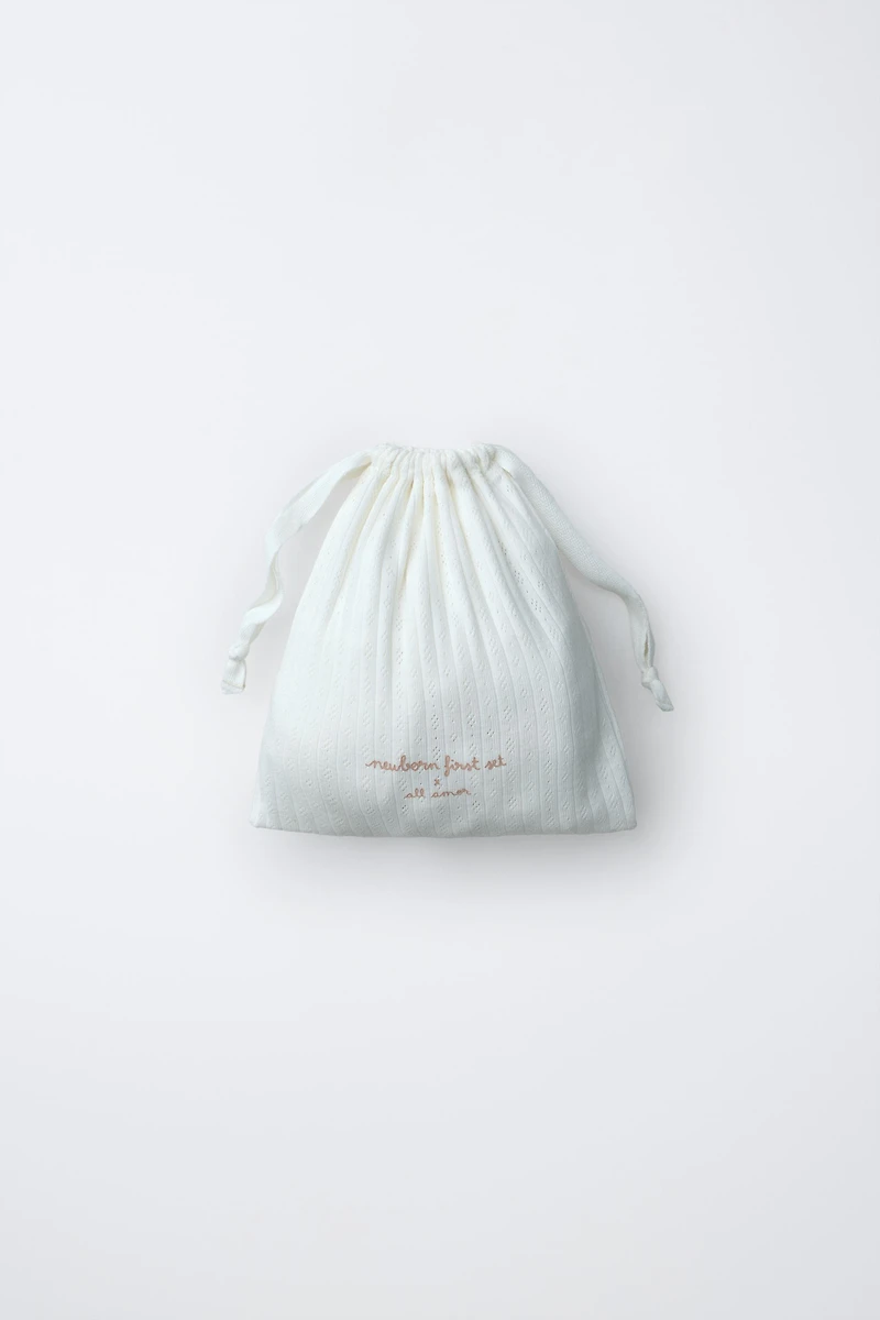 NEWBORN SET AND POUCH