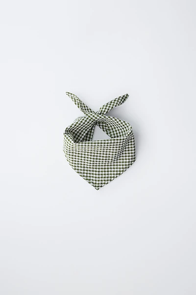 GINGHAM BANDANA