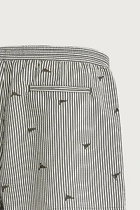 EMBROIDERED SEERSUCKER SWIM SHORTS