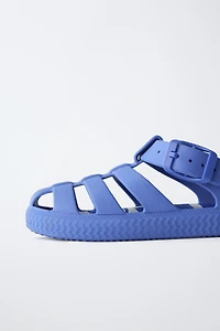 RUBBERIZED FISHERMAN SANDALS