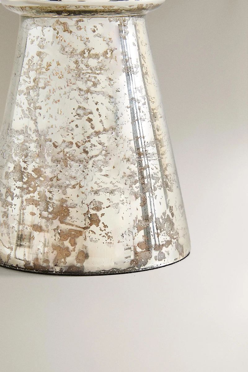 PHOTOPHORE HAUT VIEILLI NOËL