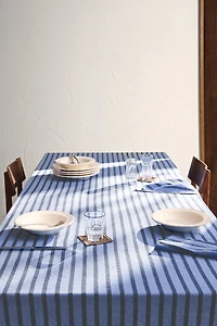 YARN-DYED STRIPE TABLECLOTH