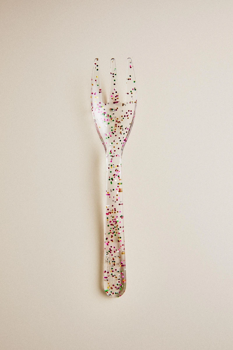 KIDS' TRITAN™ GLITTER FORK
