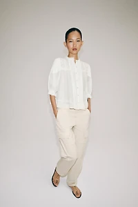 CHEMISE ROMANTIQUE EN COTON ZW COLLECTION
