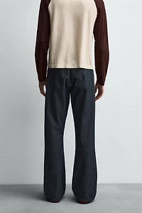FLARE FIT JEANS WITH PATCHES HARRY LAMBERT FOR ZARA X DISNEY