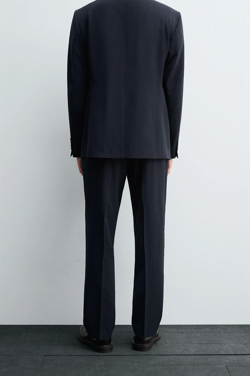 PANTALON DE COSTUME 100 % LAINE