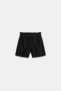 100% LINEN SHORTS ZW COLLECTION