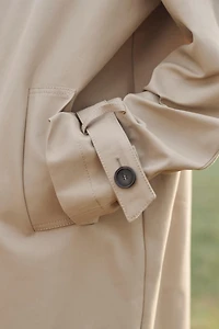 TRENCH DROIT ÉDITION LIMITÉE