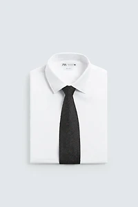 100% SILK POLKA DOT JACQUARD TIE