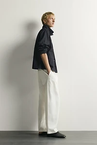 RELAXED FIT DENIM OVERSHIRT
