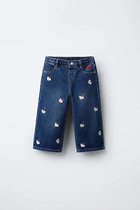 HELLO KITTY © SANRIO CULOTTE JEANS