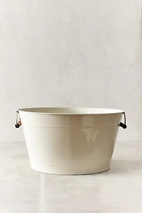 LACQUERED METAL TUB