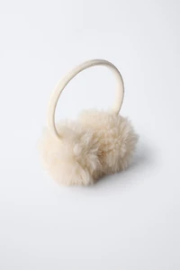 CURLY FAUX FUR EAR MUFFS SKI COLLECTION