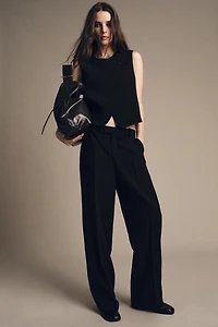 ZW COLLECTION DOUBLE-BREASTED BUTTON VEST