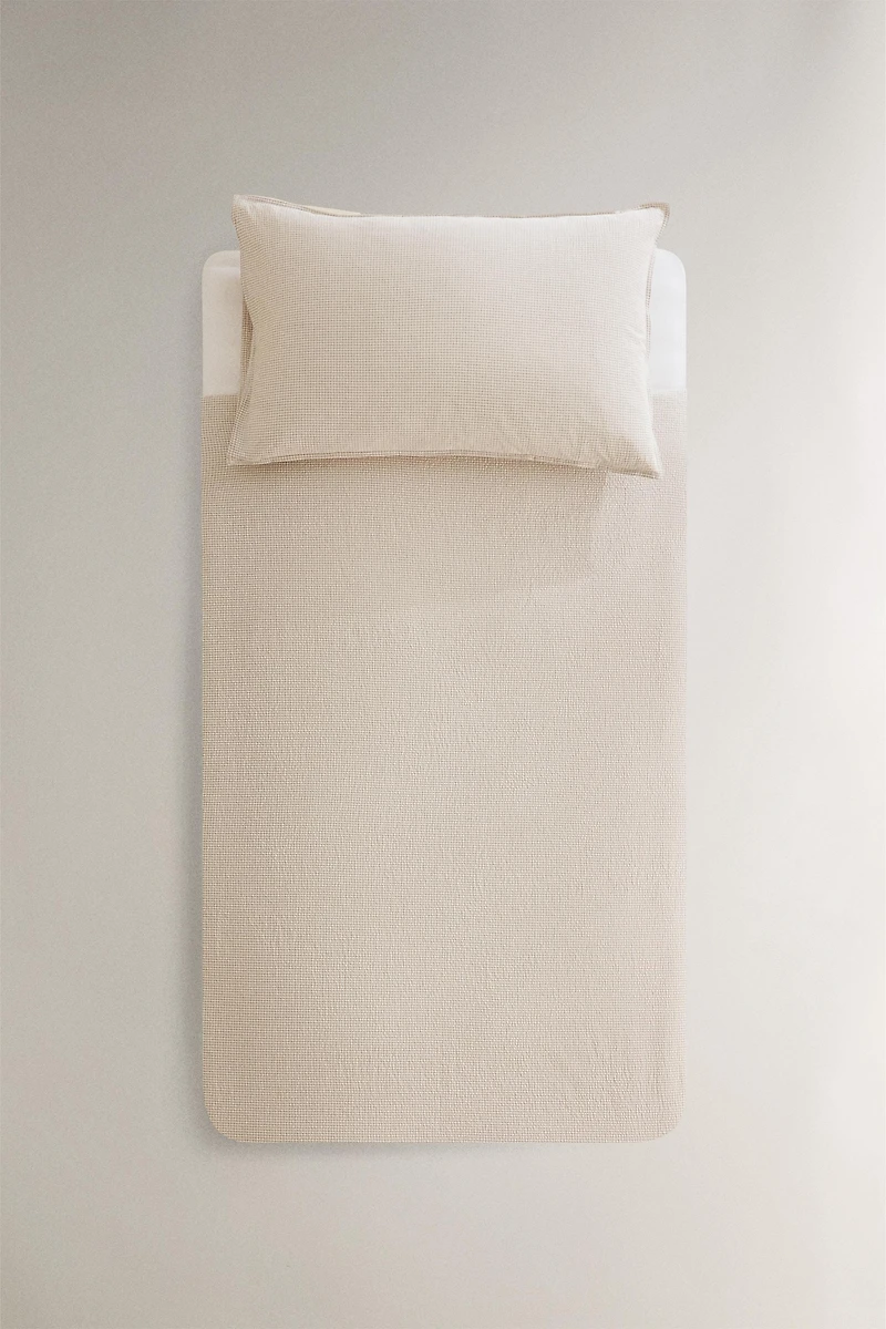 CHILDREN'S SEERSUCKER DUVET COVER