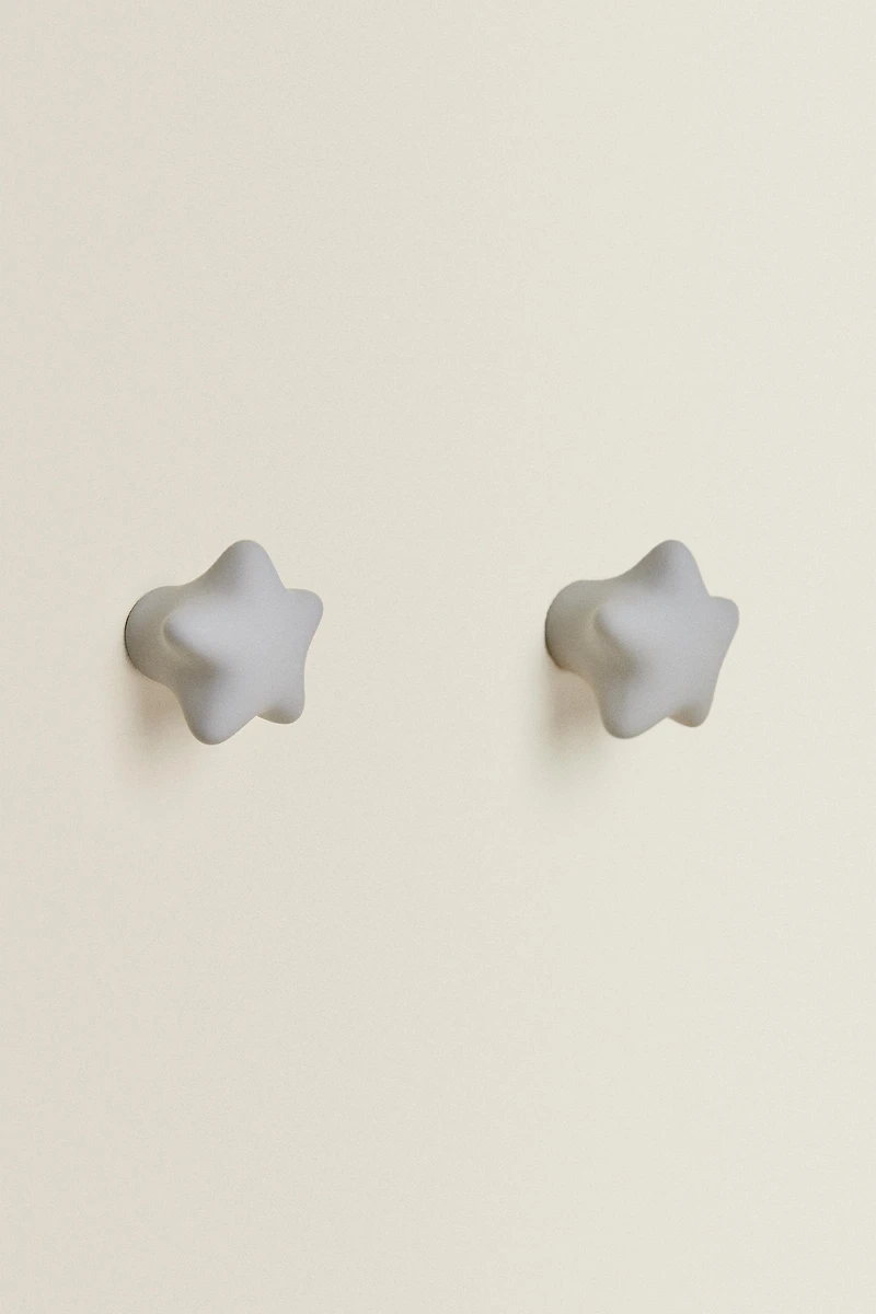 LOT BOUTONS MEUBLE ENFANTS ÉTOILE (LOT DE 2)