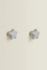 LOT BOUTONS MEUBLE ENFANTS ÉTOILE (LOT DE 2)