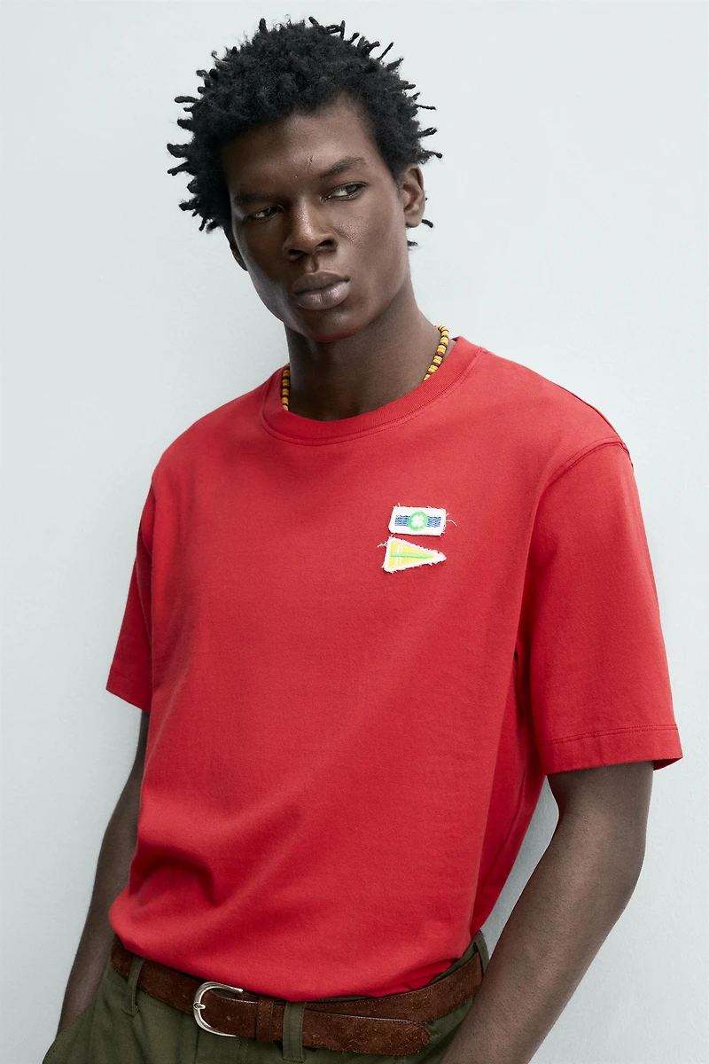 T-SHIRT À PIÈCES NAUTIQUES