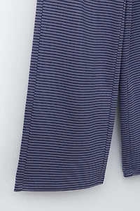 STRIPED PAJAMA PANTS