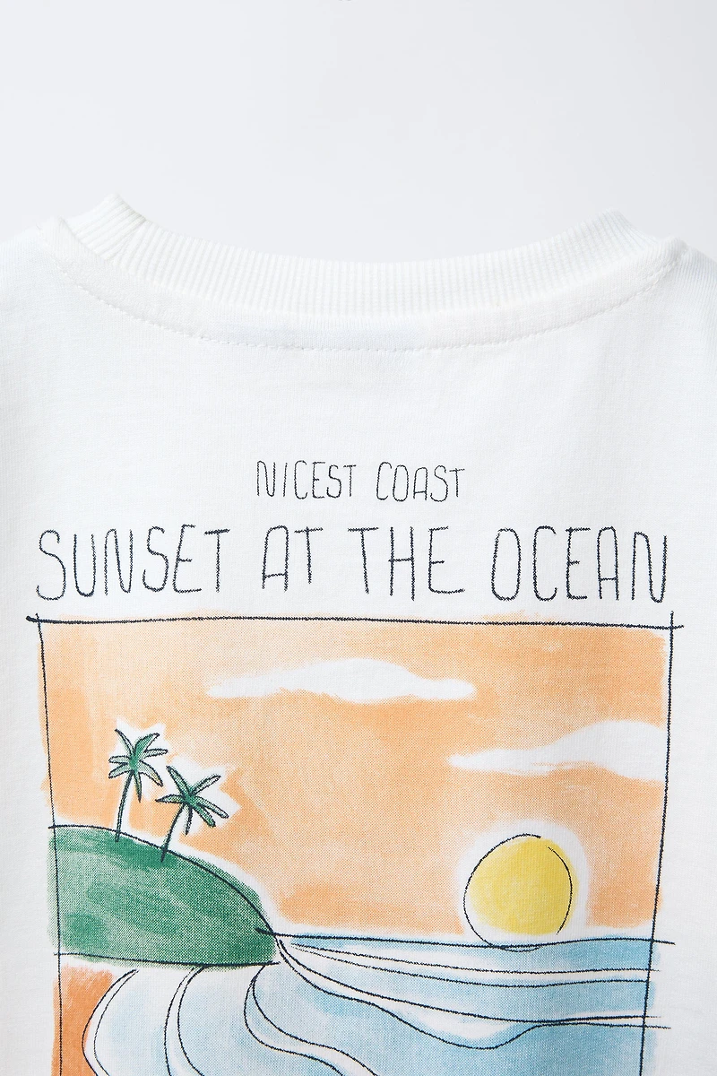 LANDSCAPE PRINT T-SHIRT