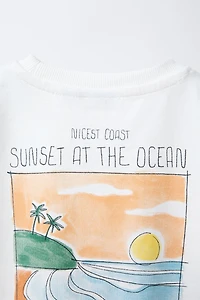 LANDSCAPE PRINT T-SHIRT