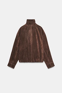 SUEDE LEATHER JACKET