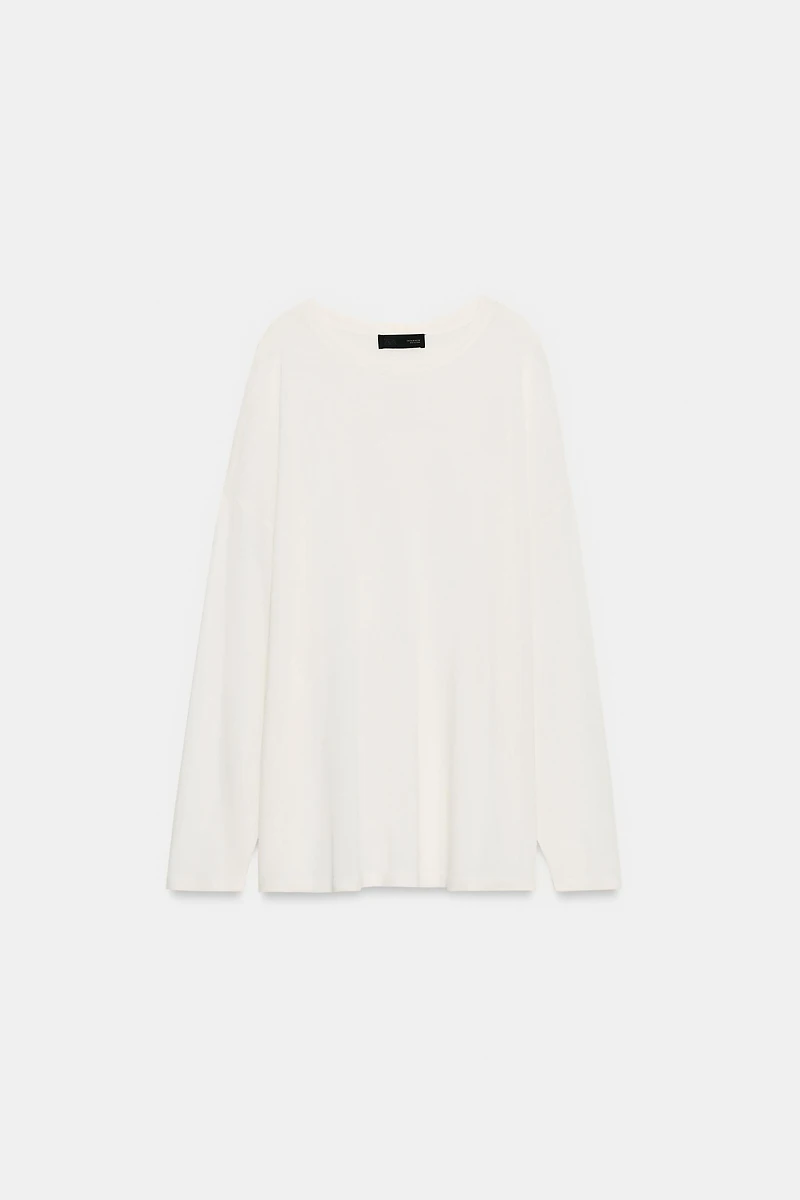 OVERSIZED FINE KNIT JUMPER