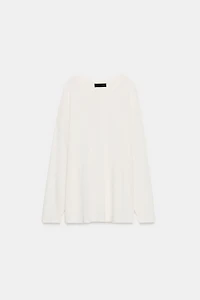 OVERSIZED FINE KNIT JUMPER