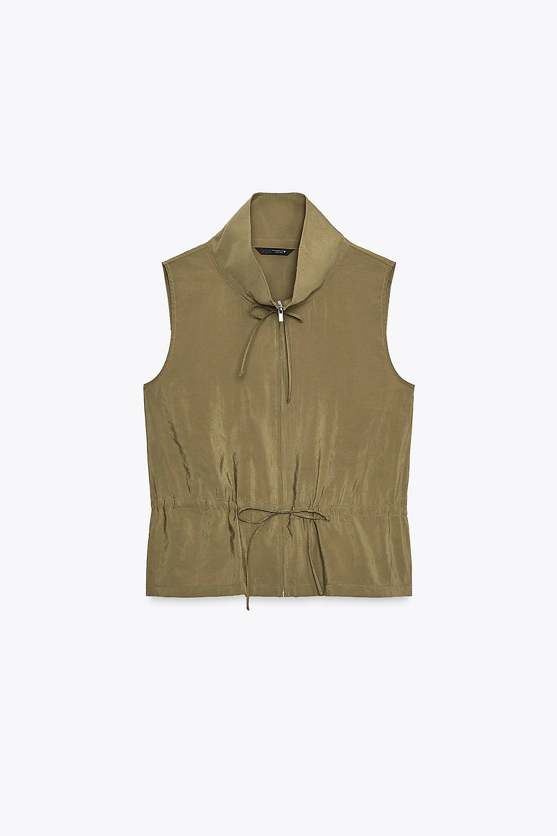 ADJUSTABLE FLOWY VEST