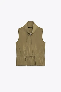 ADJUSTABLE FLOWY VEST