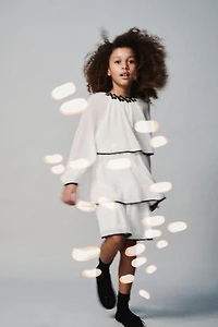 ROBE FLUIDE FLEUR BIJOU