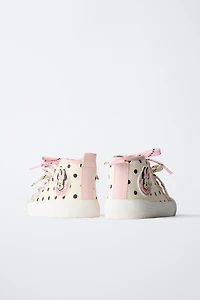 MINNIE MOUSE © DISNEY HIGH TOP SNEAKERS