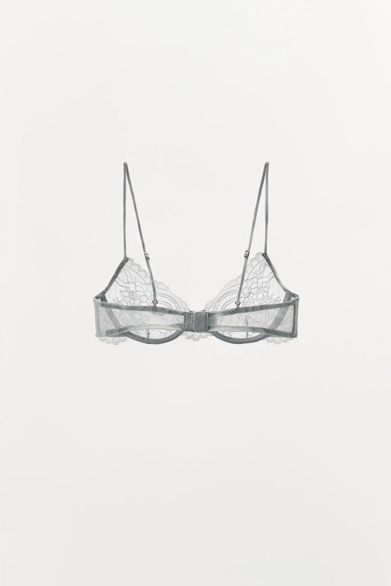 LACE UNDERWIRE BRA